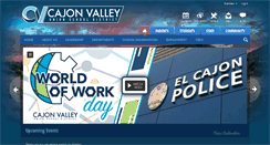 Desktop Screenshot of cajonvalley.net