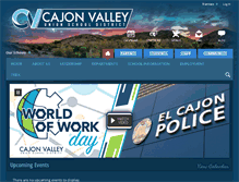 Tablet Screenshot of cajonvalley.net